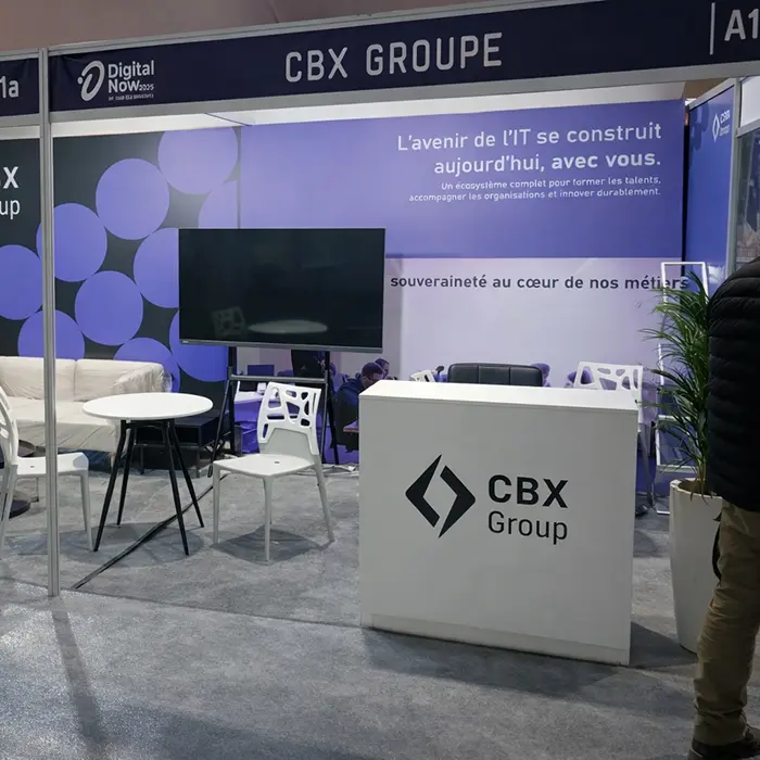 Stand CBX au Digital Now 2025 à Casablanca